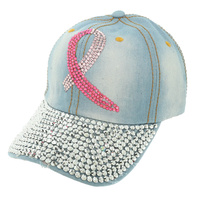PINK RIBBON BASEBALL CAP